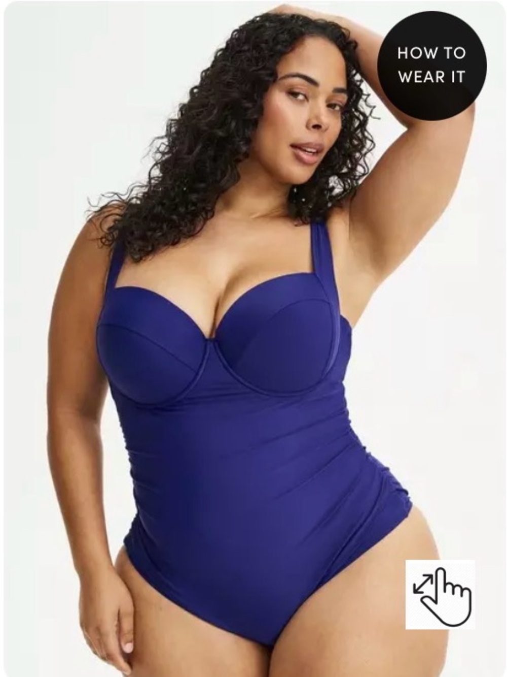 NWT Torrid Slim Fix Push-Up Cheeky One Piece - 4D/DD ~ END OF SUMMER SALE!!
